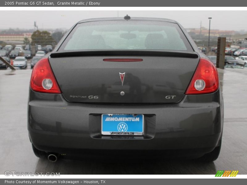 Granite Metallic / Ebony 2005 Pontiac G6 GT Sedan