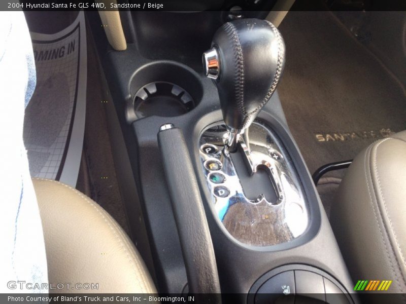 Sandstone / Beige 2004 Hyundai Santa Fe GLS 4WD