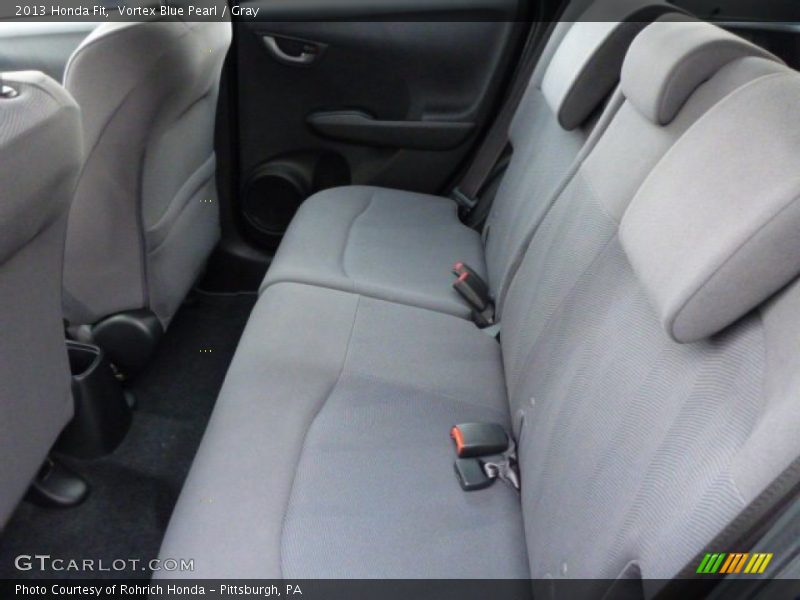 Vortex Blue Pearl / Gray 2013 Honda Fit