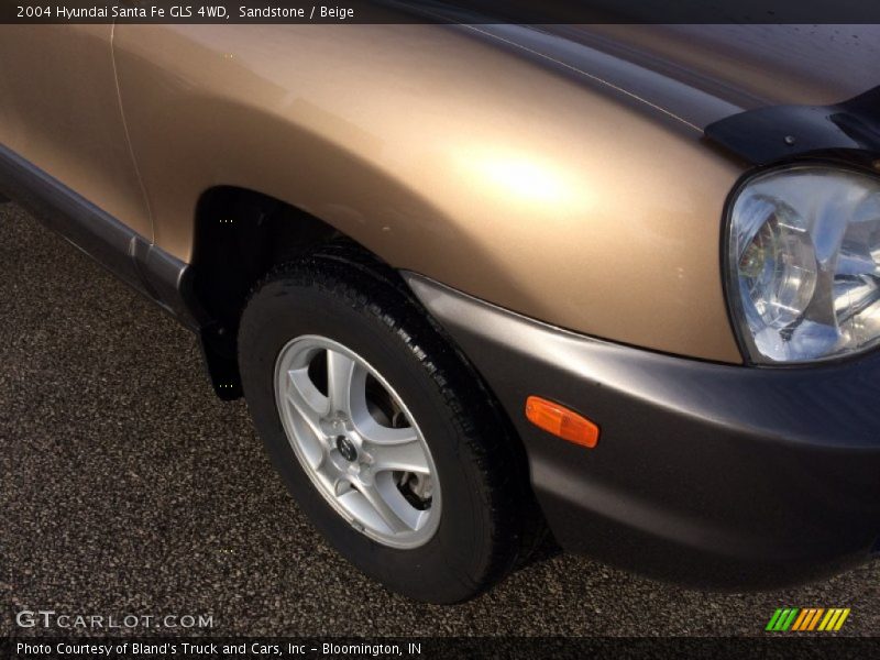 Sandstone / Beige 2004 Hyundai Santa Fe GLS 4WD