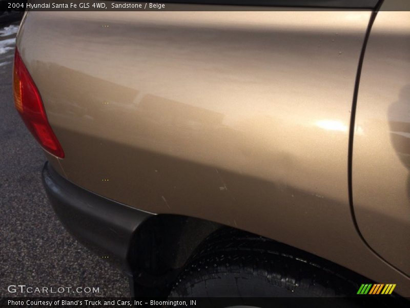 Sandstone / Beige 2004 Hyundai Santa Fe GLS 4WD