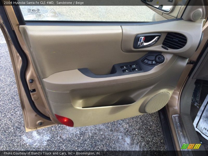 Sandstone / Beige 2004 Hyundai Santa Fe GLS 4WD