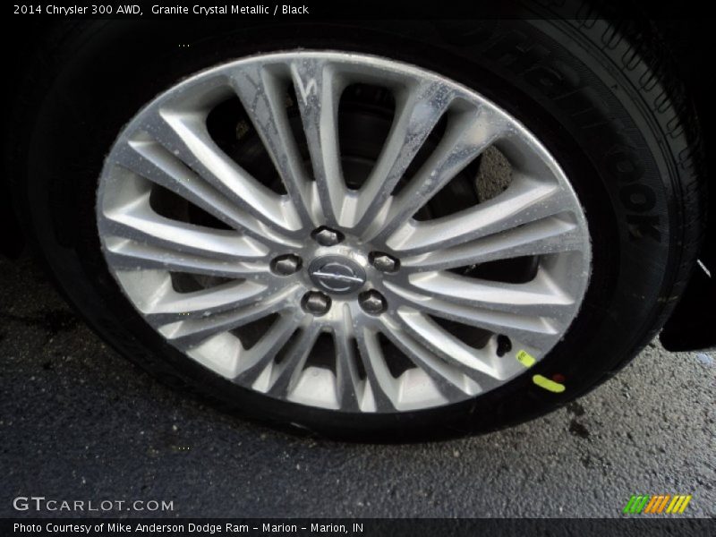 Granite Crystal Metallic / Black 2014 Chrysler 300 AWD
