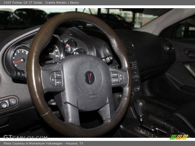 Granite Metallic / Ebony 2005 Pontiac G6 GT Sedan