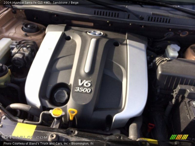 Sandstone / Beige 2004 Hyundai Santa Fe GLS 4WD