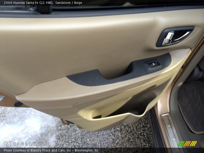 Sandstone / Beige 2004 Hyundai Santa Fe GLS 4WD