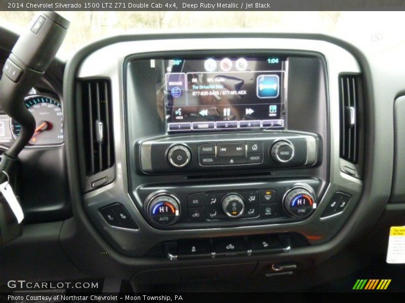 Deep Ruby Metallic / Jet Black 2014 Chevrolet Silverado 1500 LTZ Z71 Double Cab 4x4