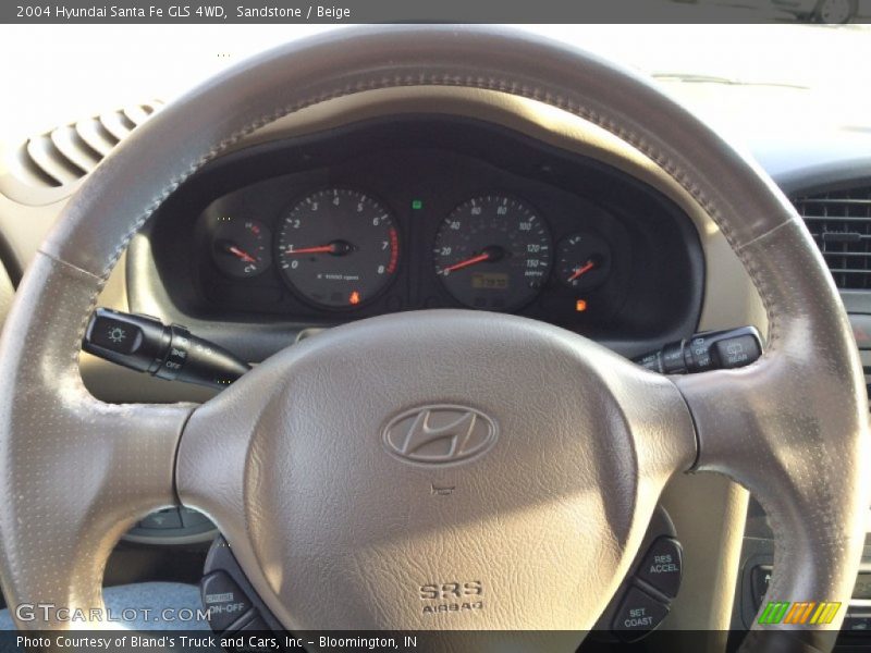 Sandstone / Beige 2004 Hyundai Santa Fe GLS 4WD