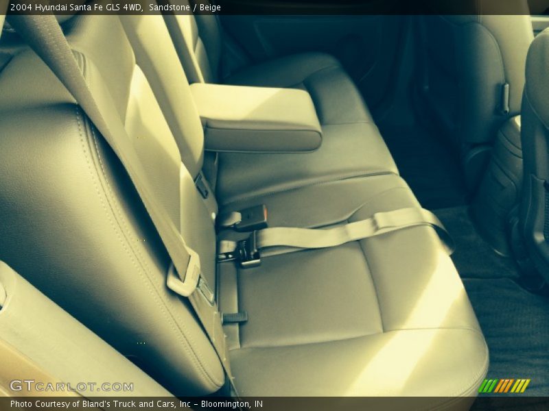 Sandstone / Beige 2004 Hyundai Santa Fe GLS 4WD