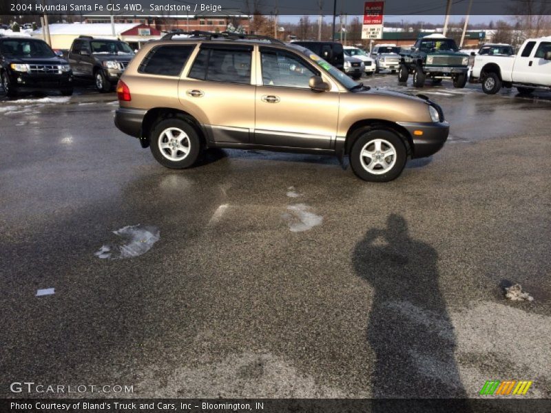 Sandstone / Beige 2004 Hyundai Santa Fe GLS 4WD