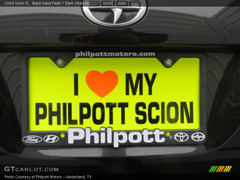 Black Sand Pearl / Dark Charcoal 2009 Scion tC