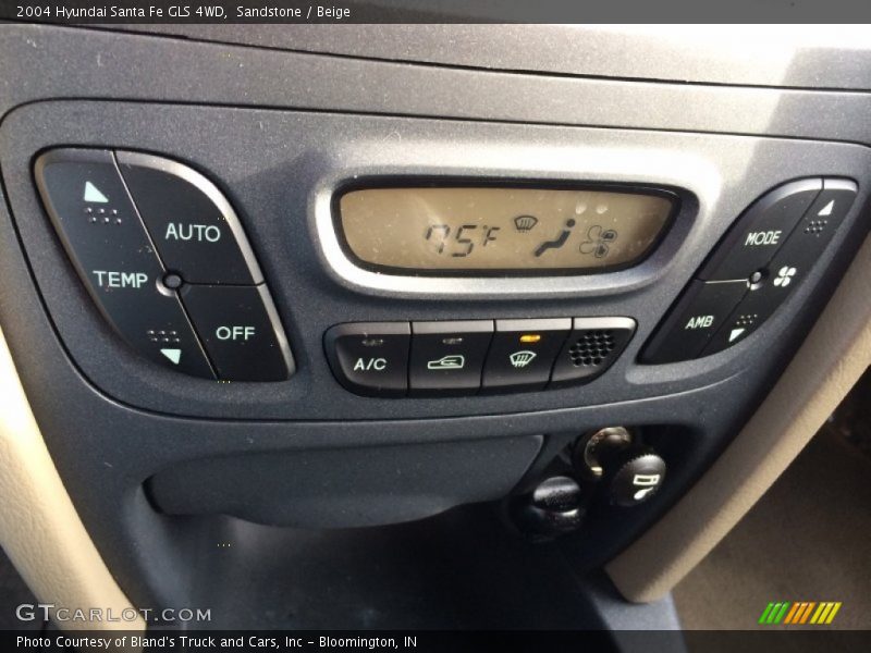 Sandstone / Beige 2004 Hyundai Santa Fe GLS 4WD