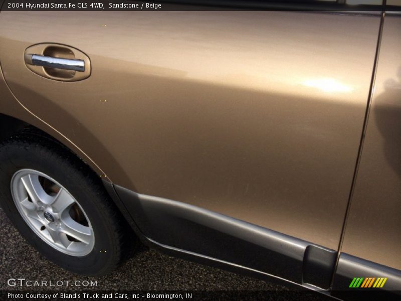 Sandstone / Beige 2004 Hyundai Santa Fe GLS 4WD