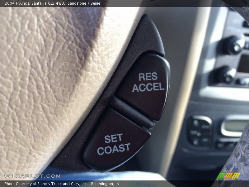 Sandstone / Beige 2004 Hyundai Santa Fe GLS 4WD