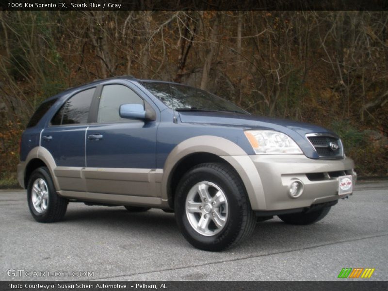 Spark Blue / Gray 2006 Kia Sorento EX
