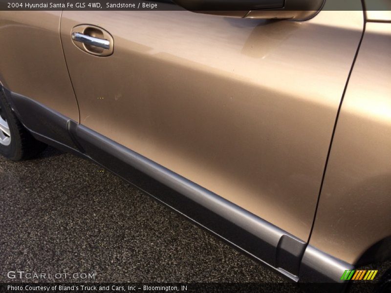 Sandstone / Beige 2004 Hyundai Santa Fe GLS 4WD