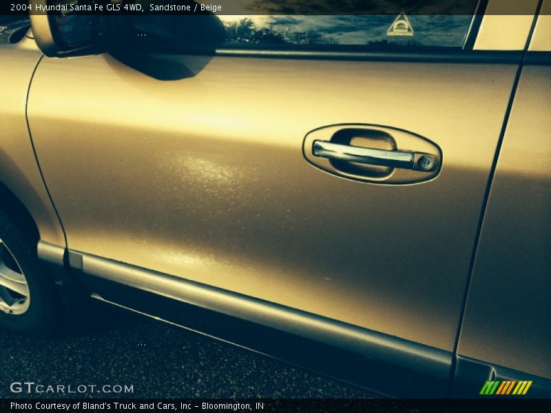 Sandstone / Beige 2004 Hyundai Santa Fe GLS 4WD