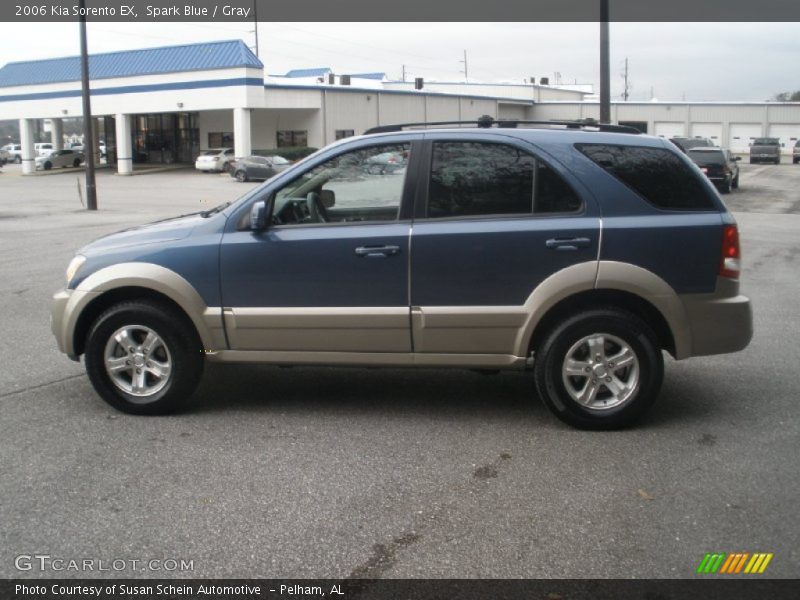 Spark Blue / Gray 2006 Kia Sorento EX