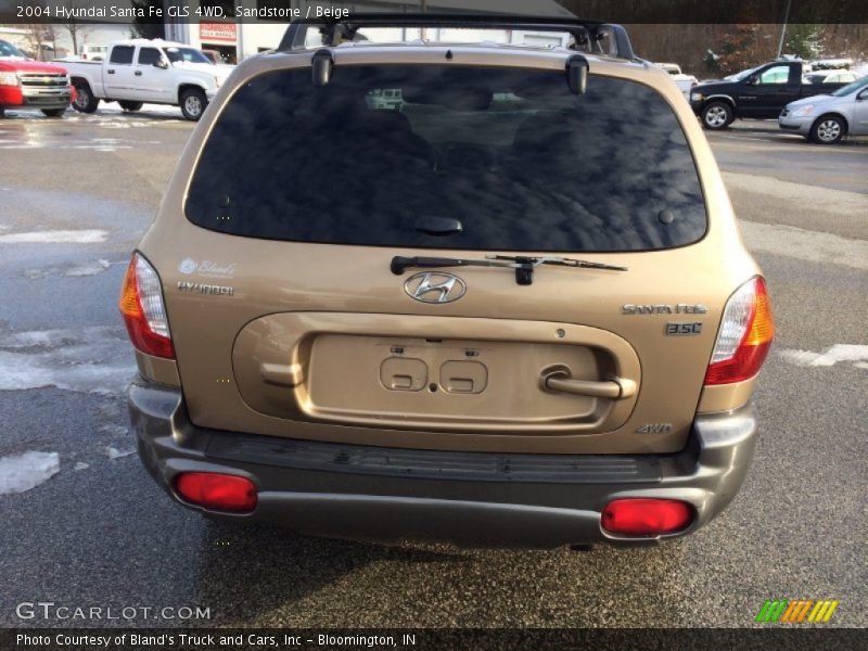 Sandstone / Beige 2004 Hyundai Santa Fe GLS 4WD