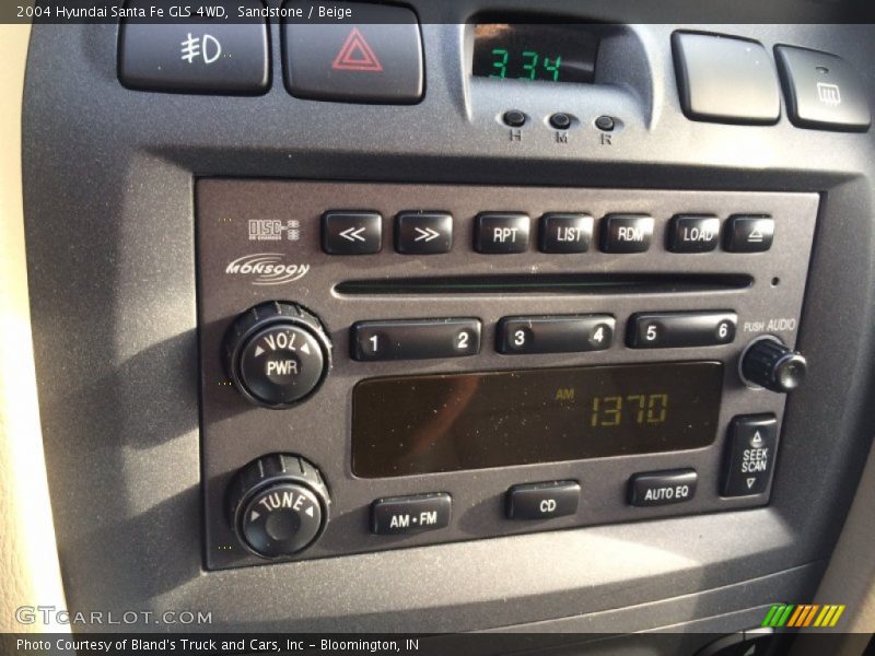 Sandstone / Beige 2004 Hyundai Santa Fe GLS 4WD