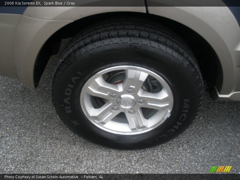 Spark Blue / Gray 2006 Kia Sorento EX