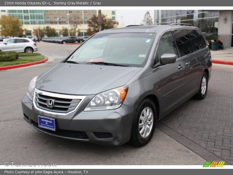 Sterling Gray Metallic / Gray 2009 Honda Odyssey EX-L