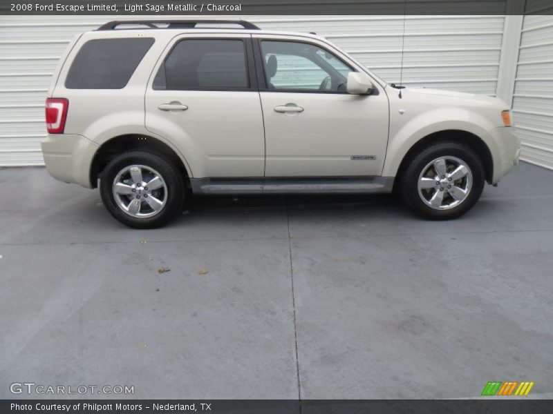 Light Sage Metallic / Charcoal 2008 Ford Escape Limited