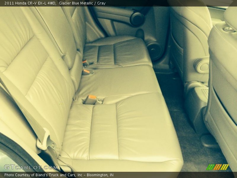 Glacier Blue Metallic / Gray 2011 Honda CR-V EX-L 4WD
