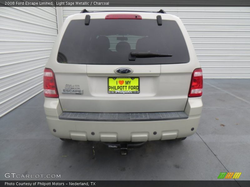 Light Sage Metallic / Charcoal 2008 Ford Escape Limited