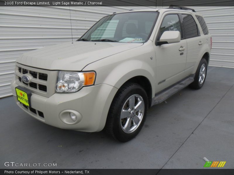 Light Sage Metallic / Charcoal 2008 Ford Escape Limited