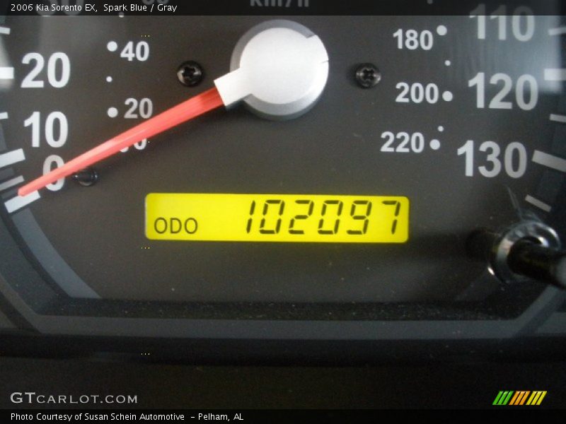 Spark Blue / Gray 2006 Kia Sorento EX