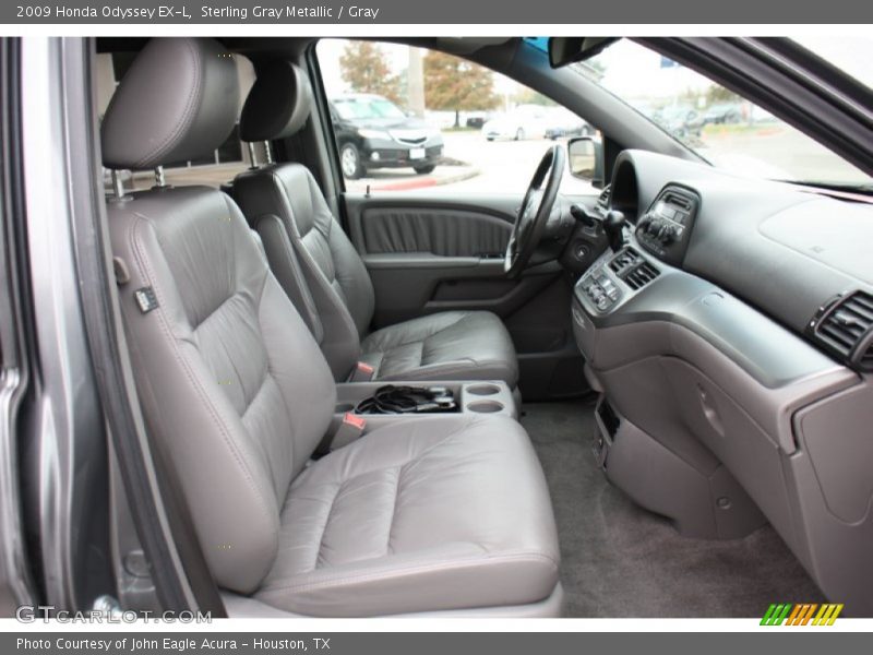 Sterling Gray Metallic / Gray 2009 Honda Odyssey EX-L