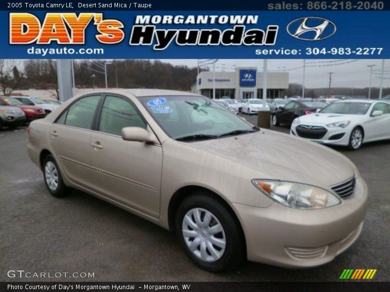 Desert Sand Mica / Taupe 2005 Toyota Camry LE