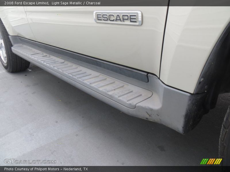 Light Sage Metallic / Charcoal 2008 Ford Escape Limited