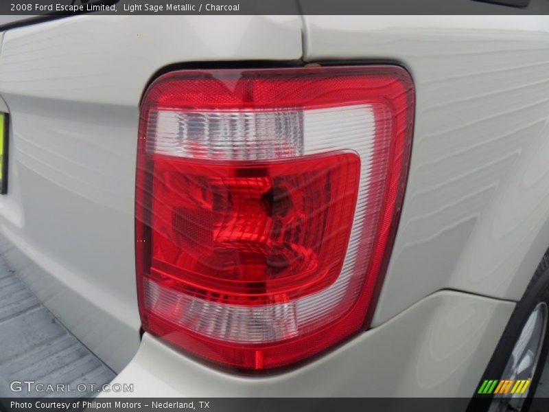 Light Sage Metallic / Charcoal 2008 Ford Escape Limited