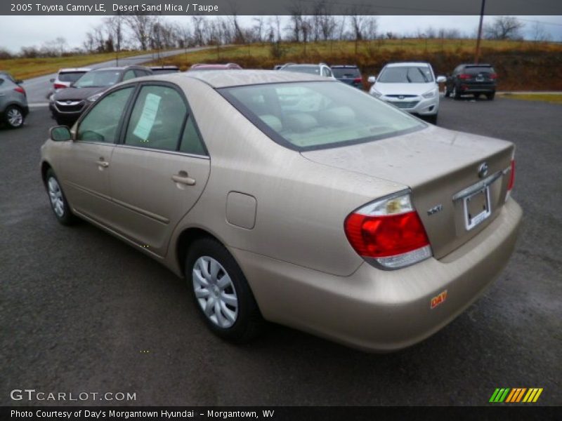 Desert Sand Mica / Taupe 2005 Toyota Camry LE