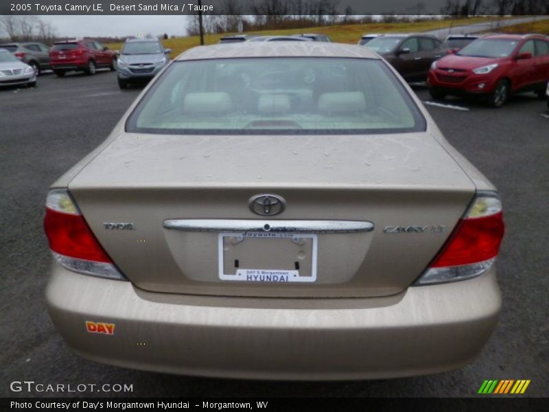 Desert Sand Mica / Taupe 2005 Toyota Camry LE