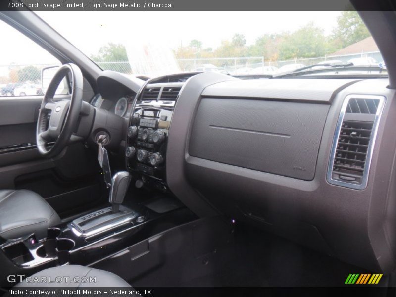 Light Sage Metallic / Charcoal 2008 Ford Escape Limited