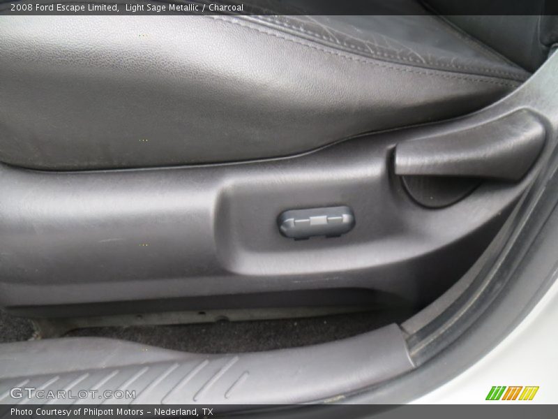 Light Sage Metallic / Charcoal 2008 Ford Escape Limited