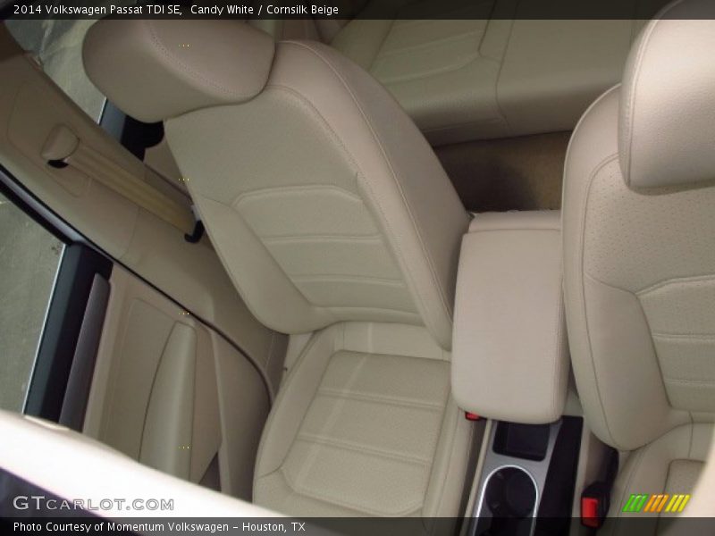Candy White / Cornsilk Beige 2014 Volkswagen Passat TDI SE