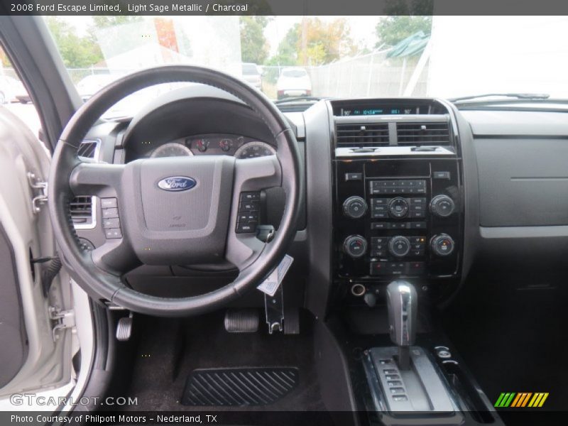 Light Sage Metallic / Charcoal 2008 Ford Escape Limited
