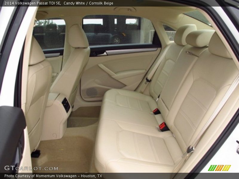 Candy White / Cornsilk Beige 2014 Volkswagen Passat TDI SE