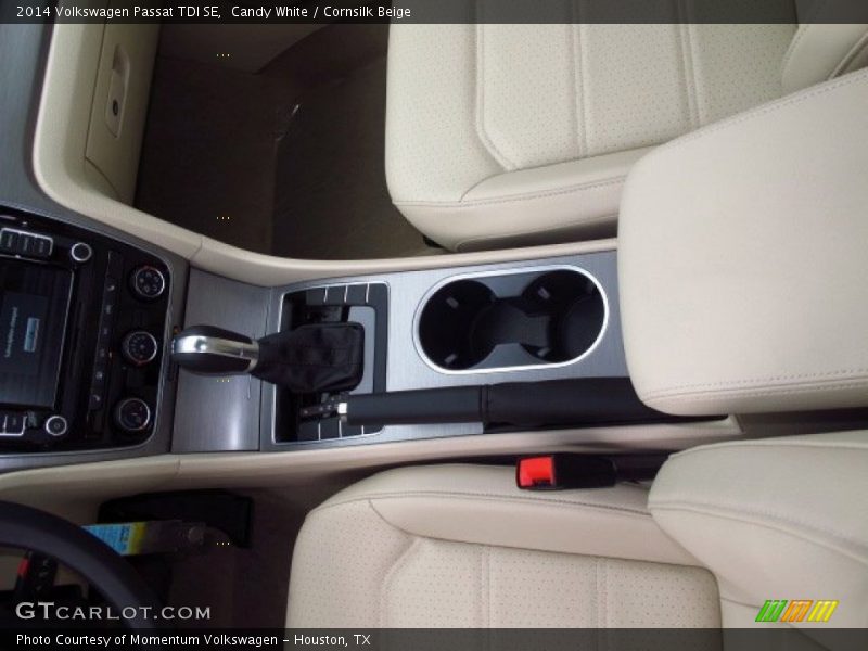 Candy White / Cornsilk Beige 2014 Volkswagen Passat TDI SE