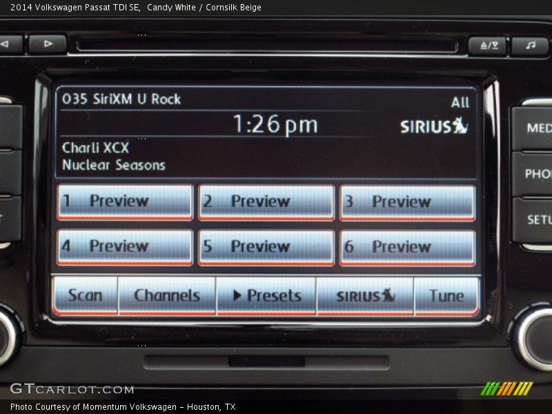 Candy White / Cornsilk Beige 2014 Volkswagen Passat TDI SE