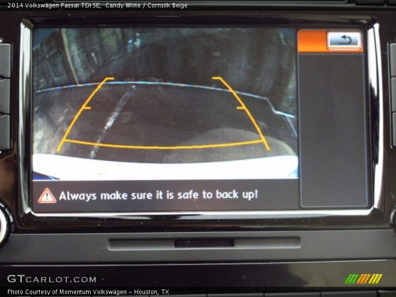 Candy White / Cornsilk Beige 2014 Volkswagen Passat TDI SE