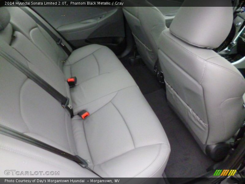 Phantom Black Metallic / Gray 2014 Hyundai Sonata Limited 2.0T