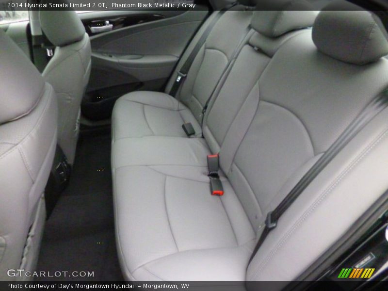 Phantom Black Metallic / Gray 2014 Hyundai Sonata Limited 2.0T