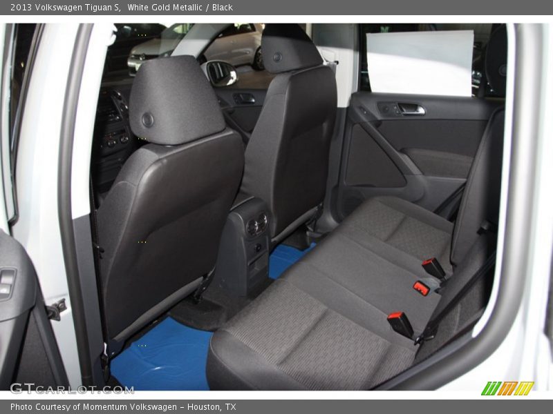 White Gold Metallic / Black 2013 Volkswagen Tiguan S