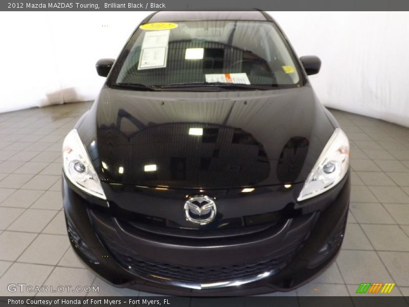 Brilliant Black / Black 2012 Mazda MAZDA5 Touring