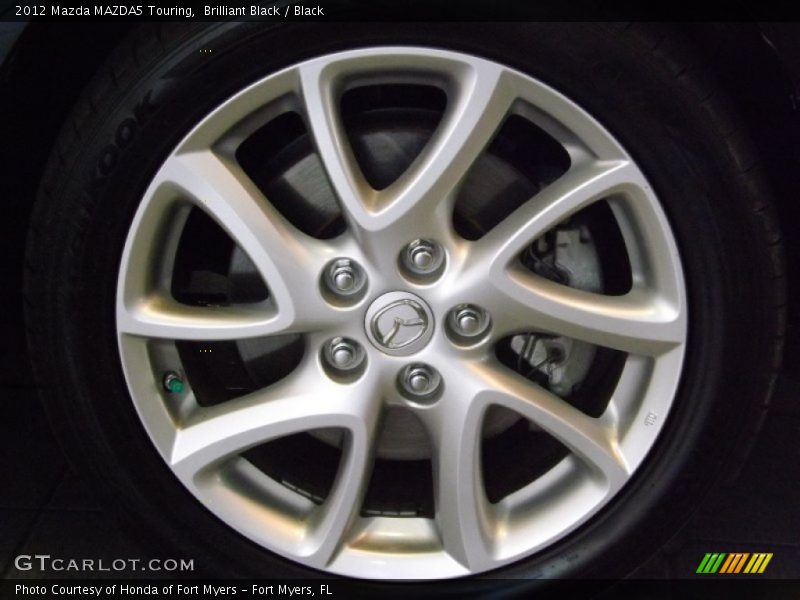 Brilliant Black / Black 2012 Mazda MAZDA5 Touring